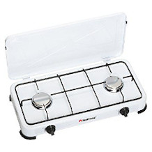 Campart barbecue à gaz 2 brûleurs